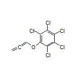 1,2,3,4,5-Pentachloro-6-(propa-1,2-dien-1-yloxy)benzene