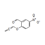 5-Nitro-2-(propa-1,2-dien-1-yloxy)benzaldehyde