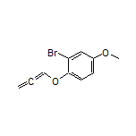 2-Bromo-4-methoxy-1-(propa-1,2-dien-1-yloxy)benzene