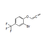 2-Bromo-1-(propa-1,2-dien-1-yloxy)-4-(trifluoromethyl)benzene