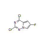 2,4-Dichloro-6-fluoropyrrolo[2,1-f][1,2,4]triazine