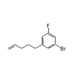 1-Bromo-3-fluoro-5-(pent-4-en-1-yl)benzene