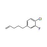 1-Chloro-2-fluoro-4-(pent-4-en-1-yl)benzene