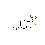 5-(Trifluoromethoxy)-2,3-dihydrobenzo[d]isothiazole 1,1-Dioxide