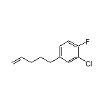 2-Chloro-1-fluoro-4-(pent-4-en-1-yl)benzene