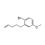 1-Bromo-4-methoxy-2-(pent-4-en-1-yl)benzene