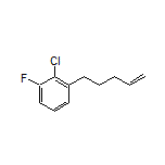 2-Chloro-1-fluoro-3-(pent-4-en-1-yl)benzene