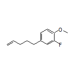 2-Fluoro-1-methoxy-4-(pent-4-en-1-yl)benzene