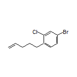 4-Bromo-2-chloro-1-(pent-4-en-1-yl)benzene