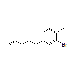 2-Bromo-1-methyl-4-(pent-4-en-1-yl)benzene