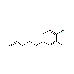1-Fluoro-2-methyl-4-(pent-4-en-1-yl)benzene