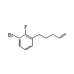 1-Bromo-2-fluoro-3-(pent-4-en-1-yl)benzene