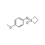 1-[(4-Methoxyphenyl)imino]thietane 1-Oxide