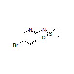 1-[(5-Bromopyridin-2-yl)imino]thietane 1-Oxide