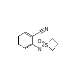 2-[(1-Oxidothietan-1-ylidene)amino]benzonitrile