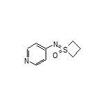 1-(Pyridin-4-ylimino)thietane 1-Oxide