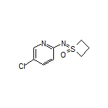 1-[(5-Chloropyridin-2-yl)imino]thietane 1-Oxide