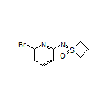 1-[(6-Bromopyridin-2-yl)imino]thietane 1-Oxide