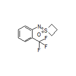 1-[[2-(Trifluoromethyl)phenyl]imino]thietane 1-Oxide