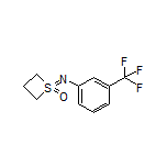 1-[[3-(Trifluoromethyl)phenyl]imino]thietane 1-Oxide