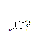 1-[(4-Bromo-2,6-difluorophenyl)imino]thietane 1-Oxide