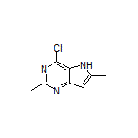 4-Chloro-2,6-dimethyl-5H-pyrrolo[3,2-d]pyrimidine