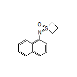1-(Naphthalen-1-ylimino)thietane 1-Oxide