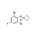 1-[(2,6-Dibromo-4-fluorophenyl)imino]thietane 1-Oxide