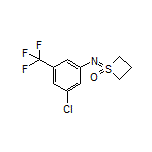 1-[[3-Chloro-5-(trifluoromethyl)phenyl]imino]thietane 1-Oxide
