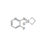 1-[(3-Fluoropyridin-2-yl)imino]thietane 1-Oxide