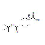 cis-4-Boc1-fluorocyclohexanecarboxylic Acid