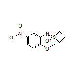 1-[(2-Methoxy-5-nitrophenyl)imino]thietane 1-Oxide