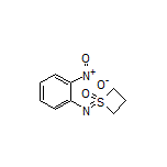 1-[(2-Nitrophenyl)imino]thietane 1-Oxide
