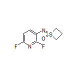 1-[(2,6-Difluoropyridin-3-yl)imino]thietane 1-Oxide