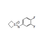 1-[(3,4-Difluorophenyl)imino]thietane 1-Oxide
