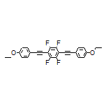 4,4’-[(Perfluoro-1,4-phenylene)bis(ethyne-2,1-diyl)]bis(ethoxybenzene)