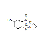1-[(4-Bromo-2-nitrophenyl)imino]thietane 1-Oxide