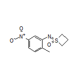 1-[(2-Methyl-5-nitrophenyl)imino]thietane 1-Oxide