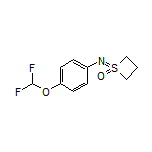 1-[[4-(Difluoromethoxy)phenyl]imino]thietane 1-Oxide