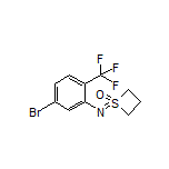 1-[[5-Bromo-2-(trifluoromethyl)phenyl]imino]thietane 1-Oxide