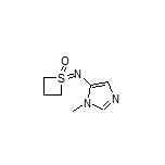 1-[(1-Methyl-5-imidazolyl)imino]thietane 1-Oxide