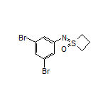 1-[(3,5-Dibromophenyl)imino]thietane 1-Oxide