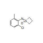 1-[(2-Chloro-6-methylphenyl)imino]thietane 1-Oxide