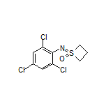 1-[(2,4,6-Trichlorophenyl)imino]thietane 1-Oxide
