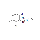 1-[(2-Chloro-3,6-difluorophenyl)imino]thietane 1-Oxide