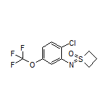 1-[[2-Chloro-5-(trifluoromethoxy)phenyl]imino]thietane 1-Oxide