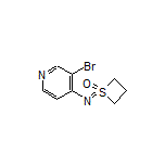 1-[(3-Bromopyridin-4-yl)imino]thietane 1-Oxide