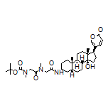 2-[Boc(methyl)amino]-N-[2-[[(3S,5R,8R,9S,10S,13R,14S,17R)-14-hydroxy-10,13-dimethyl-17-(2-oxo-2H-pyran-5-yl)hexadecahydro-1H-cyclopenta[a]phenanthren-3-yl]amino]-2-oxoethyl]-N-methylacetamide