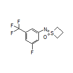 1-[[3-Fluoro-5-(trifluoromethyl)phenyl]imino]thietane 1-Oxide