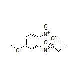 1-[(5-Methoxy-2-nitrophenyl)imino]thietane 1-Oxide